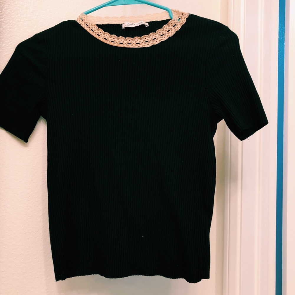 ZARA Laced Top